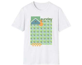 Sunday Identity Pickleball T-Shirt | Trendy Pickleball Gift | Weekend Warrior Tee | Pickleball Player Outfit | Cool Tee | Pickleballer Gift