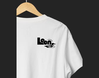 Loon Lover PNG | Bird Silhouette Digital Download | Nature T-shirt Design | Lake Life SVG | Cricut Cut File | Wildlife Print
