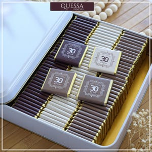 30th, 40th, 50th, 80th, 70th, 90th, 100th Birthday Party Favor, Adult Party Favors, Anniversary Chocolates, Birthday Party Chocolate Favors
