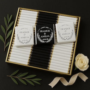 50 Pcs Wedding Chocolate, Wedding Chocolate Favors, Customized Chocolate, Wedding Favors, Engagement Chocolate, Favors For Guests00