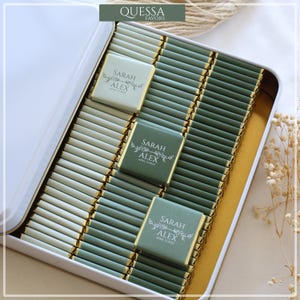 50 Pcs Wedding Chocolate, Wedding Chocolate Favors, Customized Chocolate, Wedding Favors, Engagement Chocolate, Favors For Guests00