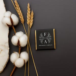 50 Pcs Wedding Chocolate, Wedding Chocolate Favors, Customized Chocolate, Wedding Favors, Engagement Chocolate, Favors For Guests00