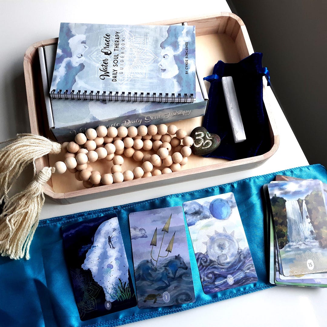 Water Oracle Card Deck: Daily Guidance, Soul Therapy Deluxe Boxed Set ...