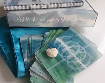 Water Oracle Manifesting Cards Uses Water As Your Mystical Guide | Daily Card Draw Soul Therapy | Oracle Deck for Beginner/All Stages