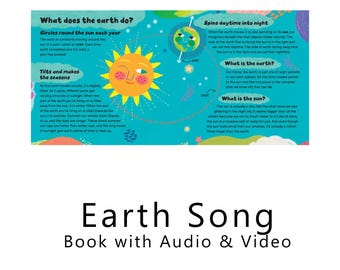 Earth Song Book with Audio & Video | Valentine Easter Birthday Gifting