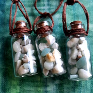 SALE Amazonite Aromatherapy Suncatcher: Essential Oil Diffuser, Boho Car Charm