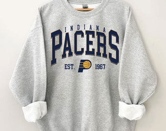 Vintage 90s Indiana Pacers Basketball Shirt, Retro Style Shirt Crewneck, fan gift, Indiana Pacers shirt