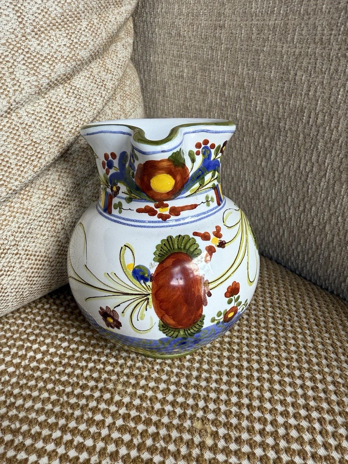 MADE IN ITALY FAENZA フラワーベース 直径28❌20㎝ Faenza Decor - Etsy