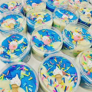 Ice Cream Play Dough Jars, Play dough kit, Kids Party Favors, Ice Cream Playdough Kit, Birthday Party Favors, Playdoh, Playdough Kit