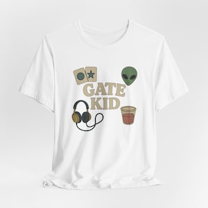 GATE-Programm-Hellsehertest-T-Shirt | Humorvolles T-Shirt für Hochbegabte