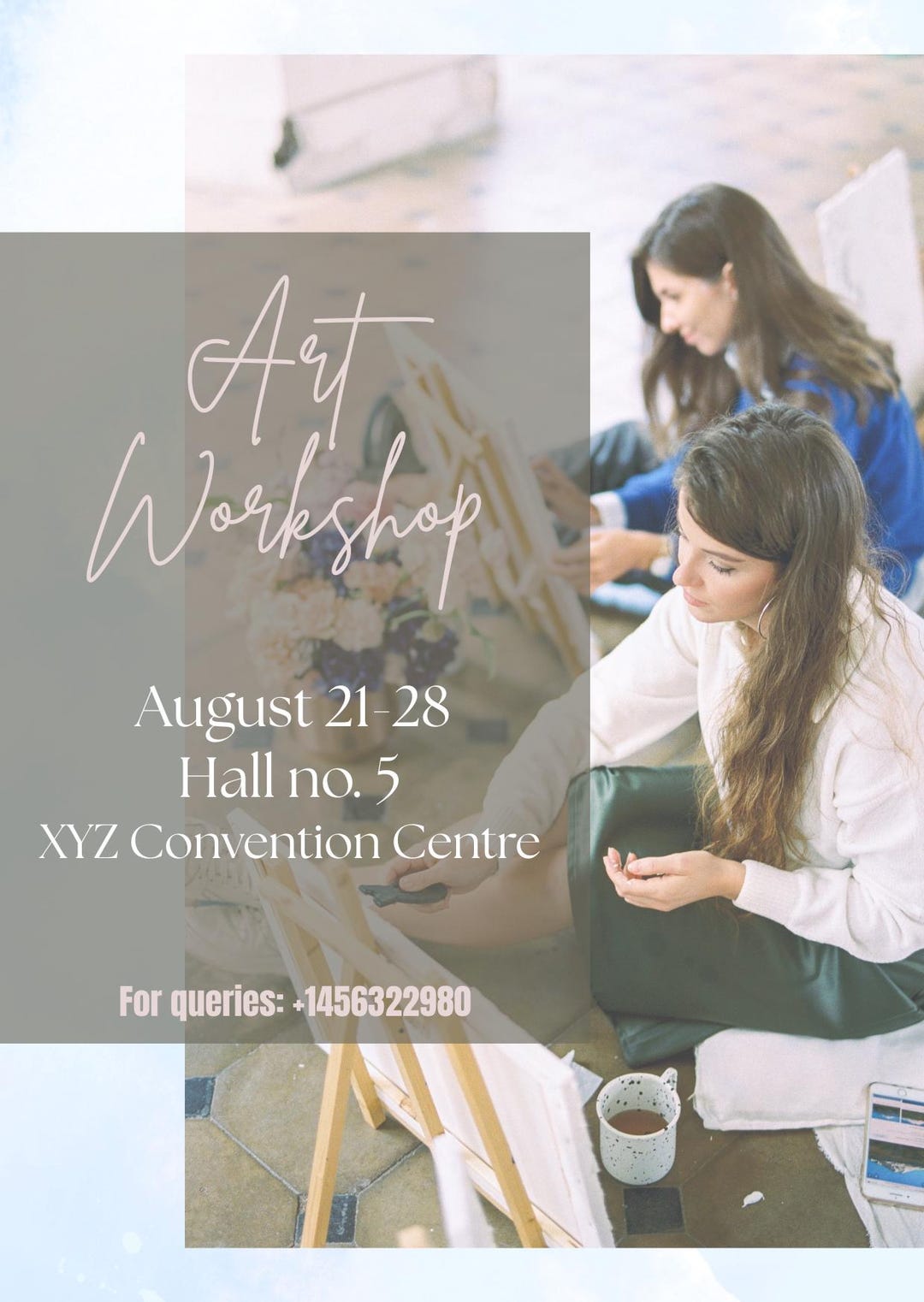 Workshop Poster Template | Editable Poster Template - Etsy