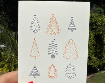 Holiday Cards - Gold & Purple Lakers Holiday Card - Folded Card or Flat Lay Card, Envelopes Included
