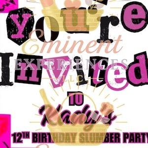 Mean Girls Video Invite