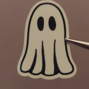 Glow in the Dark Ghost Sticker