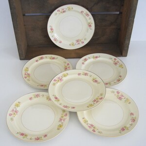 Homer Laughlin 345-1461 Appetizer Plate, Butterscotch