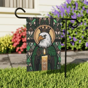 Garden Flag | House Banner for Eagles Fans