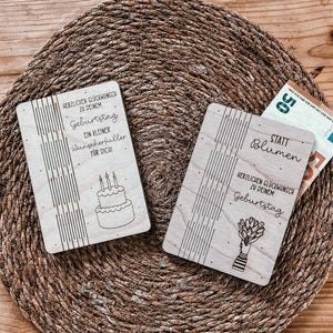 SVG/ Money gift birthday/ Folding card for money/ Laser file birthday/ Giving money as a gift/ Bouquet of flowers/ Cake/ Commercial license