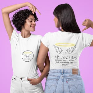 Angel Wing Tribute Tee, Comfort T-Shirt, Grief Support Shirt, Memorial Gift, Thoughtful Remembrance Wear, Feather Shirt, Gift For Her