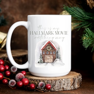 Hallmark Movie Watching Mug Deluxe 15oz