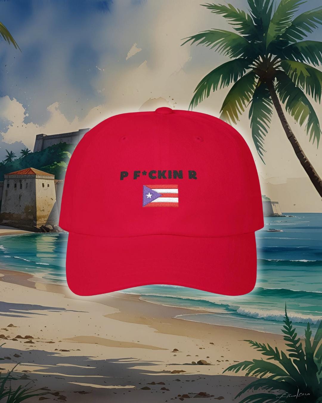 P Fkn R Hat P FKN R Flag Dad Cap – Latina Pride Cotton Hat - Etsy