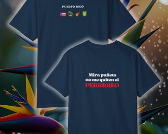Puerto Rico - Camiseta unisex - Camiseta cultural de algodón - Orgullo latino