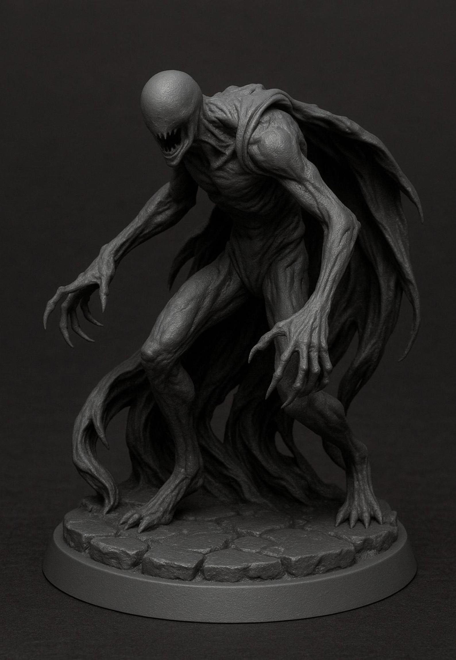 Faceless the Nightmare of the Abyss Miniature: D&D, Pathfinder, Fantasy ...