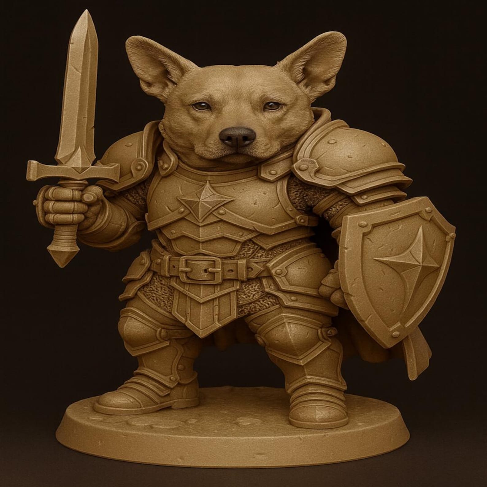 Pathfinder Pets Custom Pets Miniature: D&D, Pathfinder, Fantasy 3d Printed Resin ...