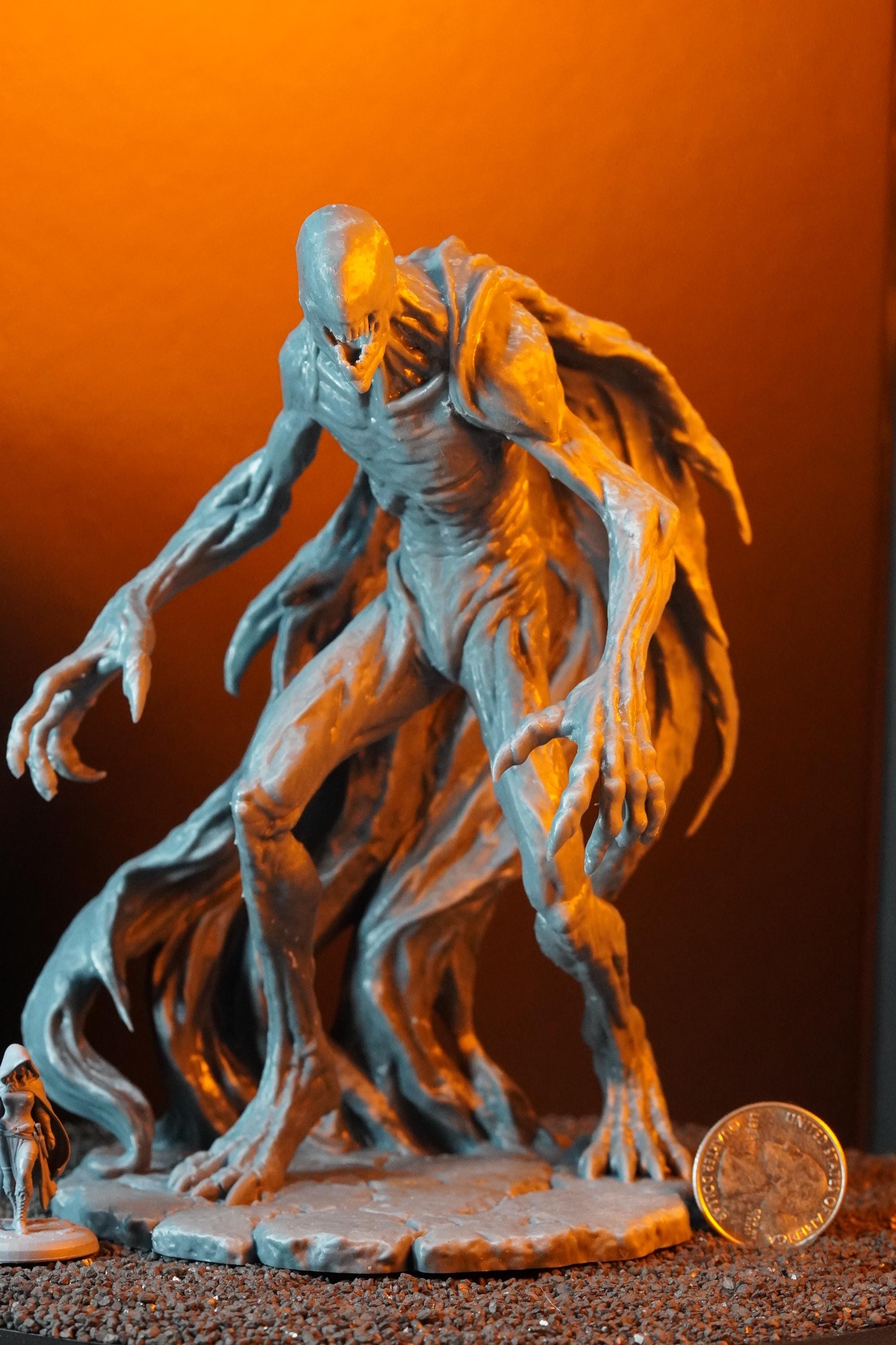 Faceless the Nightmare of the Abyss Miniature: D&D, Pathfinder, Fantasy ...