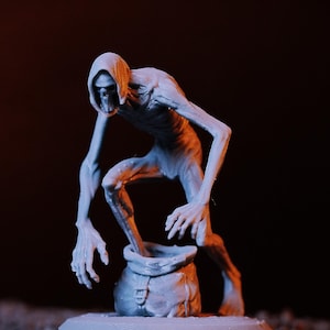 Miniatura del Hombre de la Bolsa: Archivo STL de D&D, Pathfinder y Fantasía