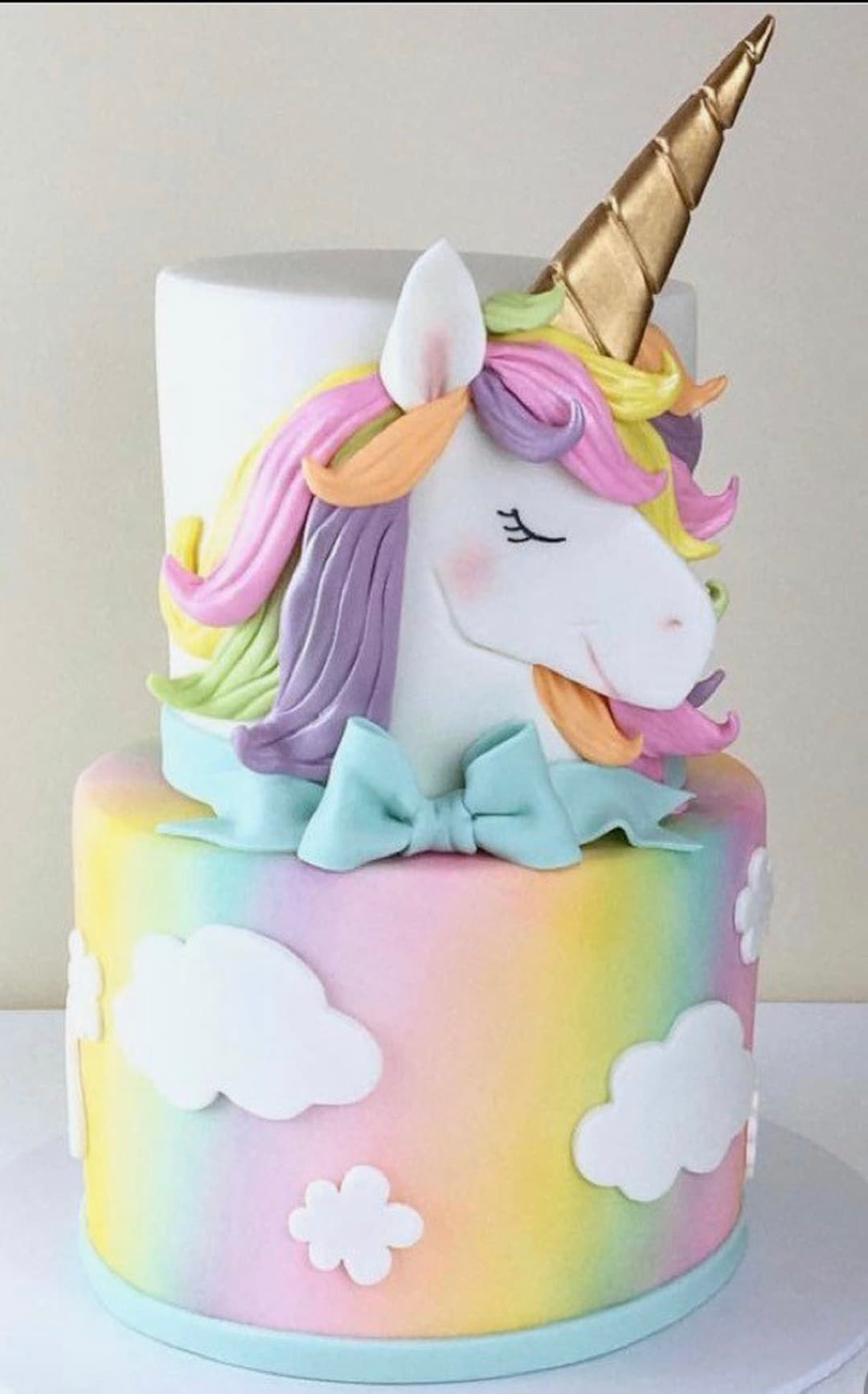 Unicorn Edible Cake Toppers Etsy Unicorn Edible Cake Toppers Etsy