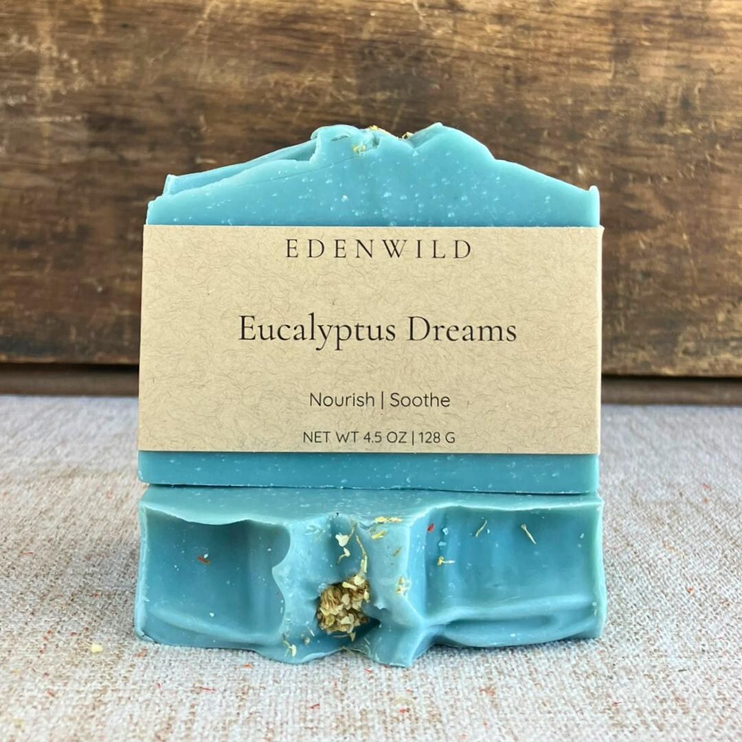 Eucalyptus + Rosemary + Mint Soap Bar | Natural Clay Colorants ...