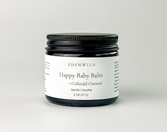 Ekologisk talgfuktighetskräm med kolloidal havregryn för känslig hud | Oparfymerad | Skonsam för hela familjen | Nybliven mamma | Babyshowerpresent
