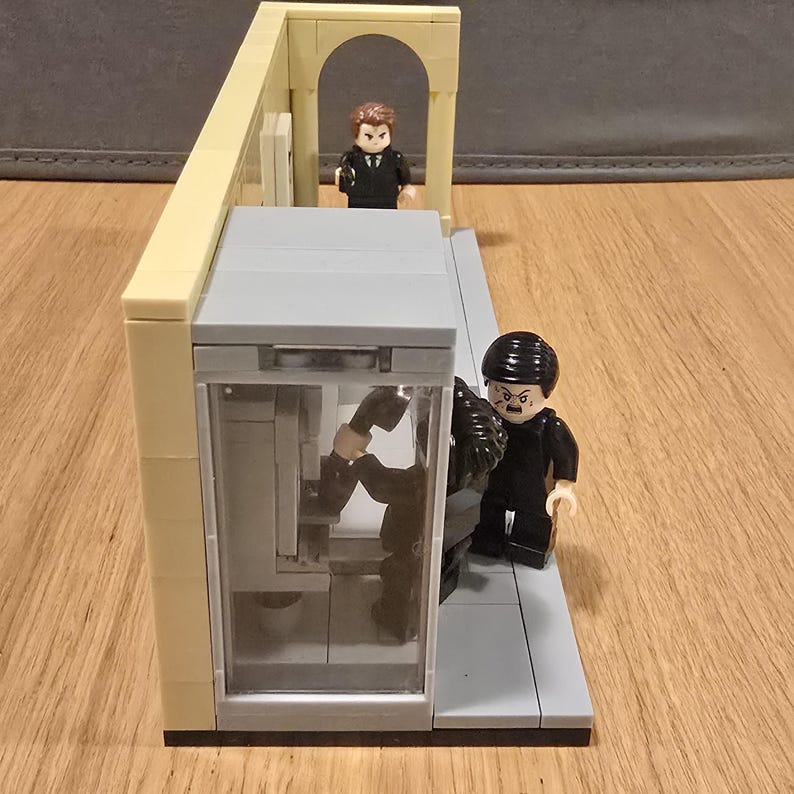 Lego Scene Matrix The Matrix - Platform Scene Tribute - Scifi - Lego/moc Halloween - Etsy