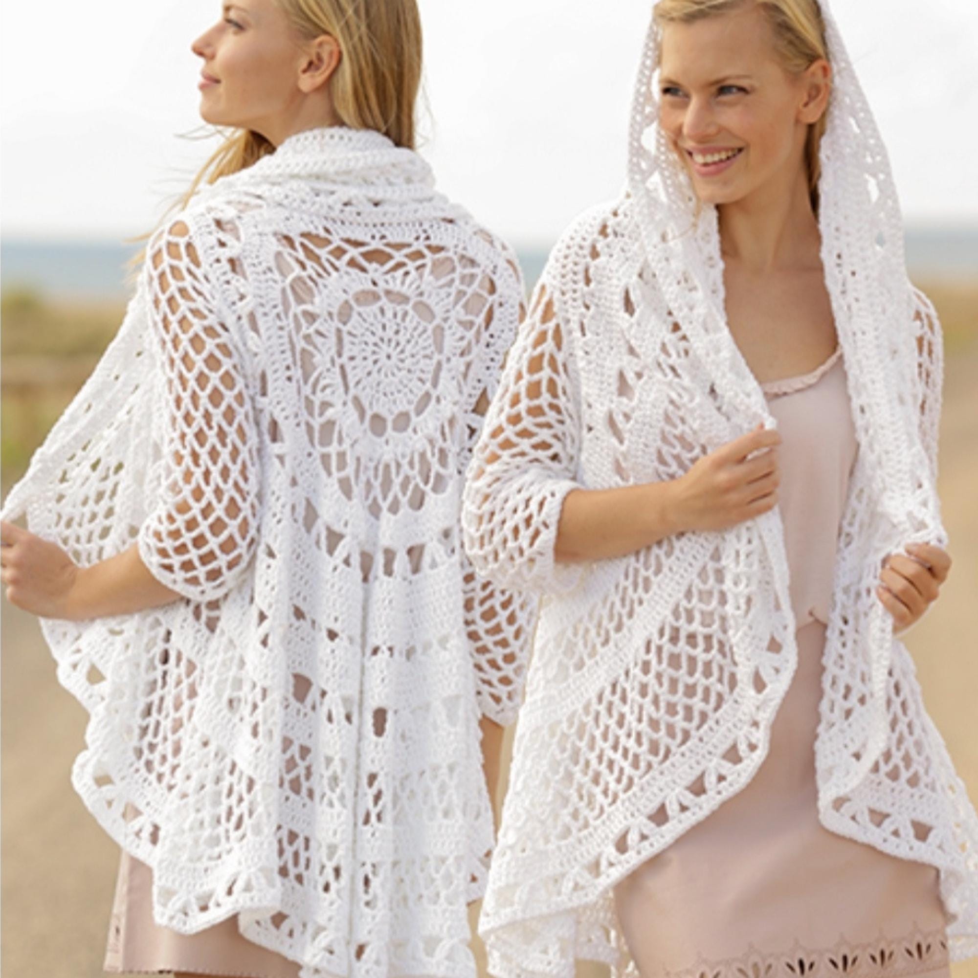 40 Summer Cardigan Crochet Patterns to Keep You Cool and Layered 38 Boho Mandala Circle Vest Crochet