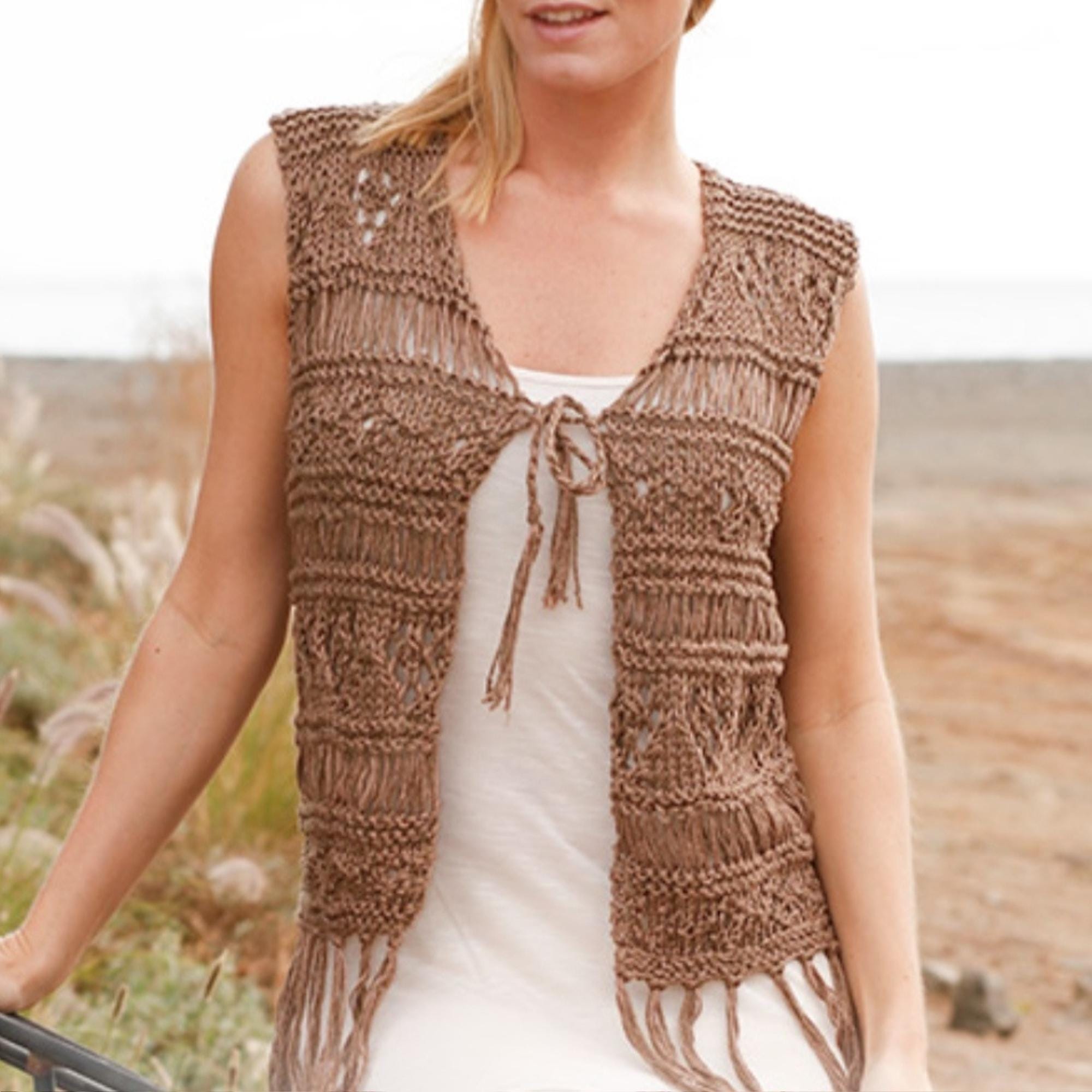 Knitted Fringe Top - Etsy