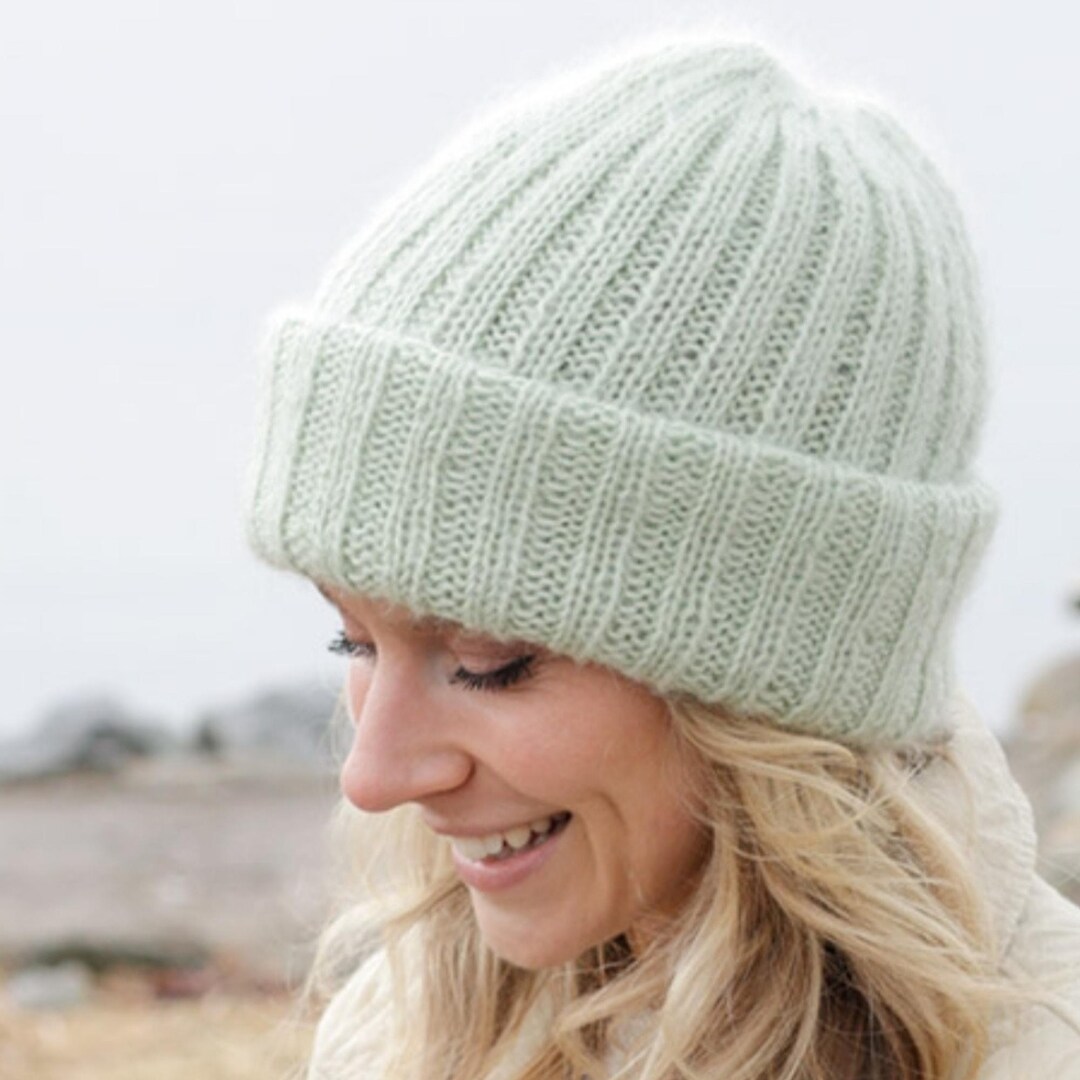 Varigated Ribbed Beanie Pattern Easy Crochet Ribbed Beanie Pattern | Minimal Design (PDF Pattern) - Etsy