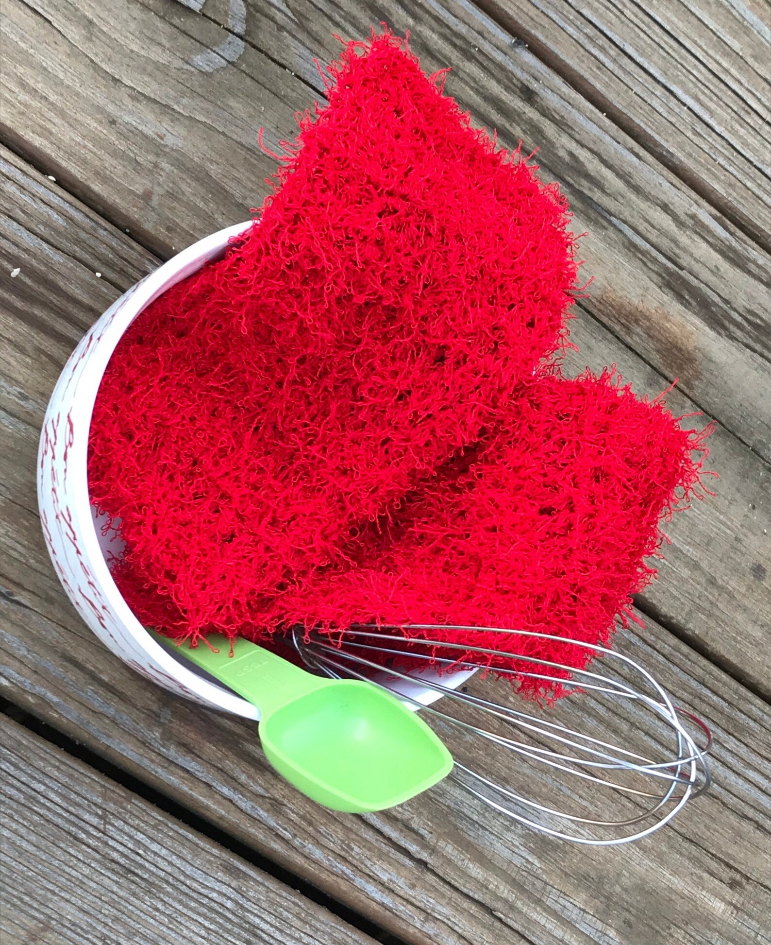 Scrubby Dish Cloth Dishcloth Scrubber for Veggies or Dishes Etsy