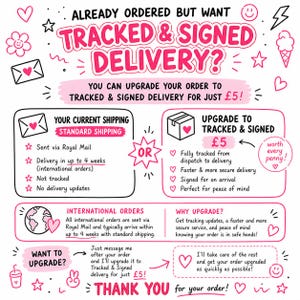 Versand-Upgrade mit Sendungsverfolgung