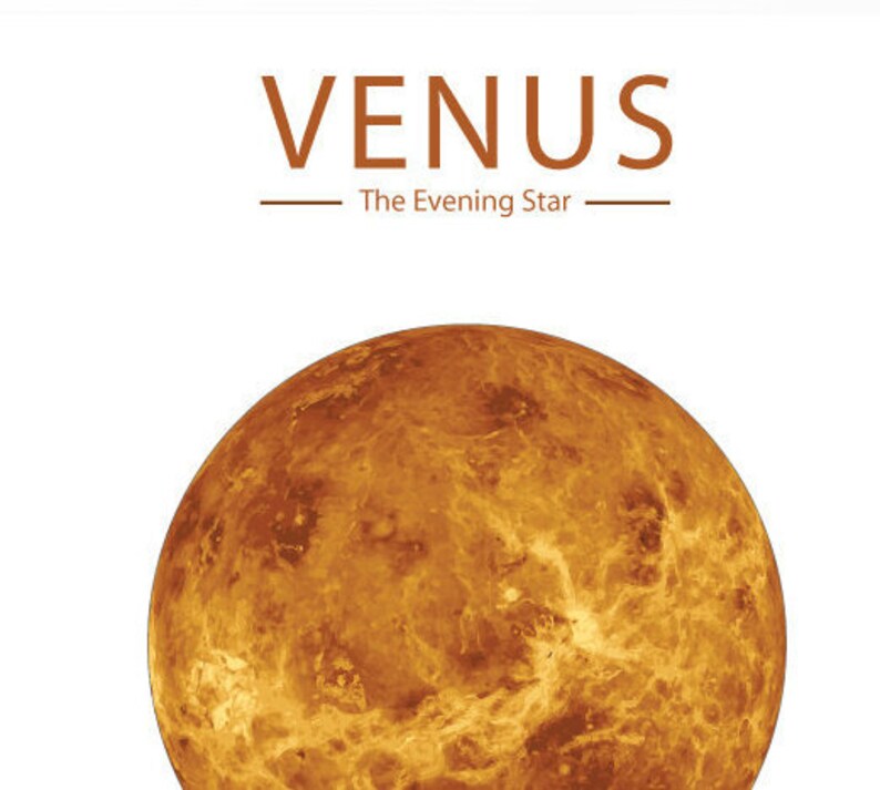 Venus Planet Print Printable Art Kids Room Space Poster Etsy Venus Planet Print Printable Art Kids Room Space Poster Etsy