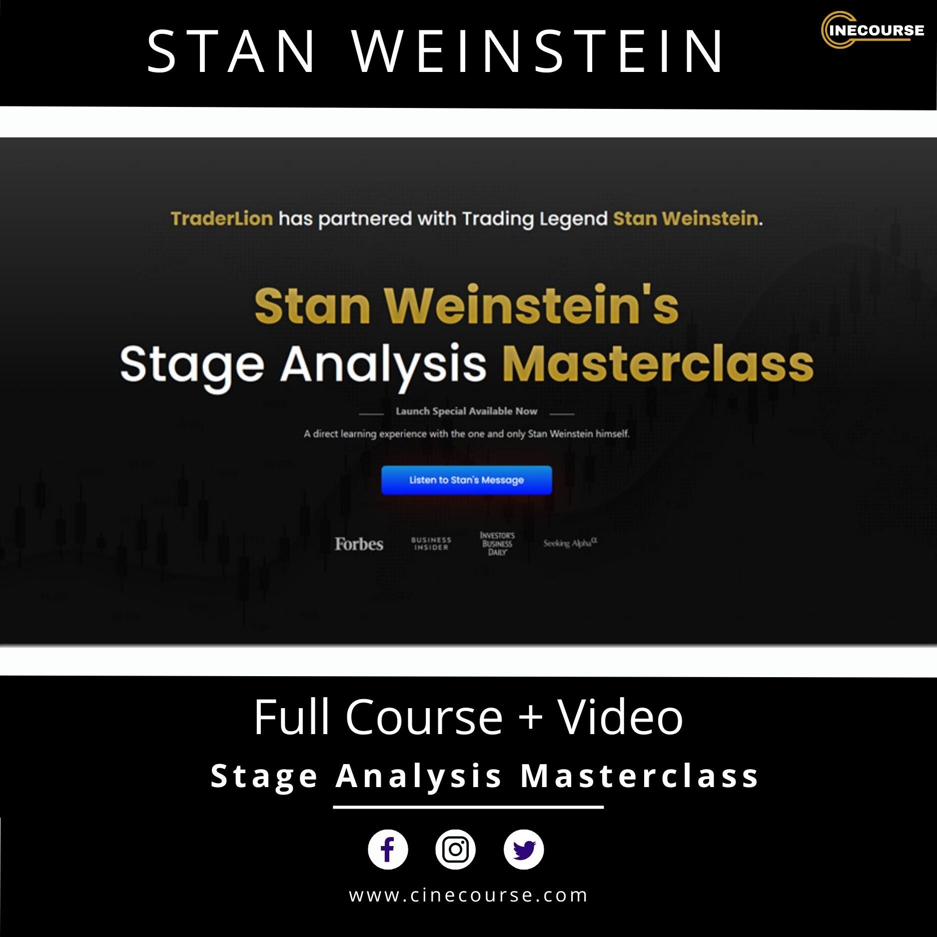 Stan Weinstein Stage Analysis Masterclass | Stock Trading Strategy Course  Download - Etsy