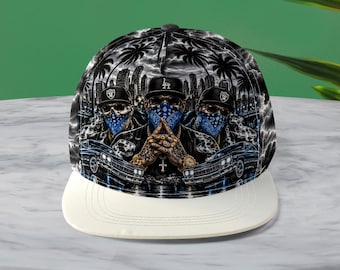 Mi Media Loca ( 02 ) Snapback Cap met all-over print