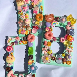 Kawaii Mint Outlet Cover | Decoden Switch Plate | Pastel Candy Wall Plate | Kids Room & Dorm Decor