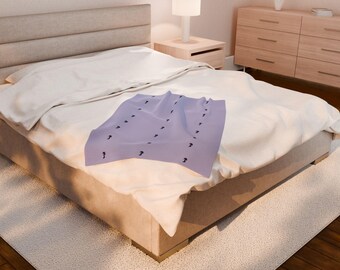 femme au sommet Plush Blanket | Lucky Girl 2026, manifest luck