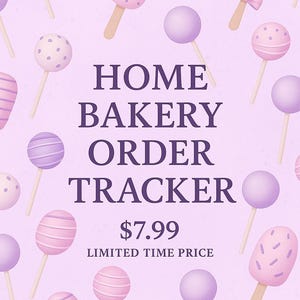 Home Bakery Order Tracker