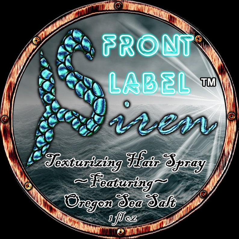 Siren™ Sea Salt Hair Spray Marshmallow Custom Scented Beauty Gift Vegan