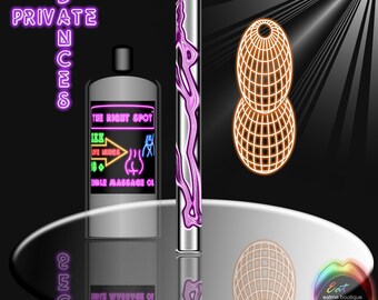 The Right Spot™ Edible Massage Oil - Peanut Butter Custom Flavored Vegan Water Based Sensual Body Oil with Aloe