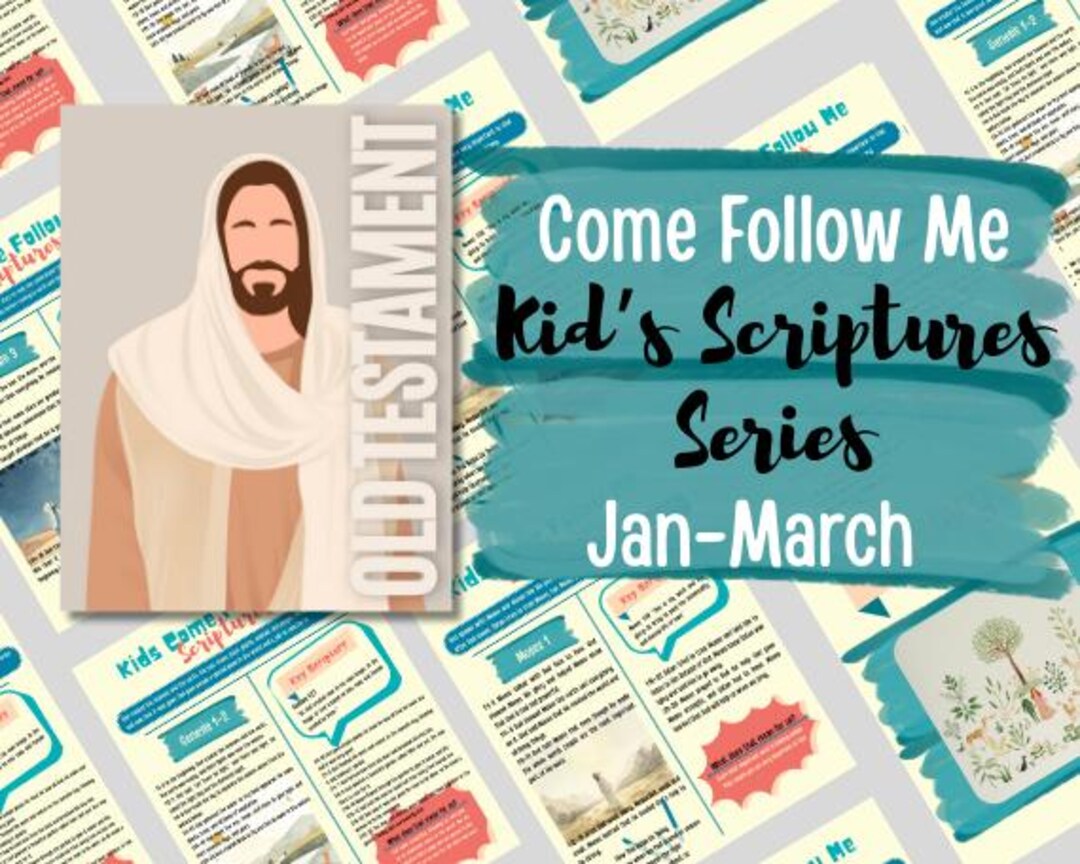 Come Follow Me Kids Scriptures Jan March Read Learn Understand Children ...