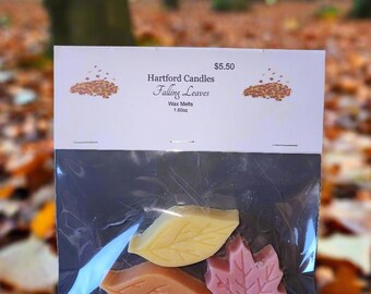 Waxmelts vallende bladeren