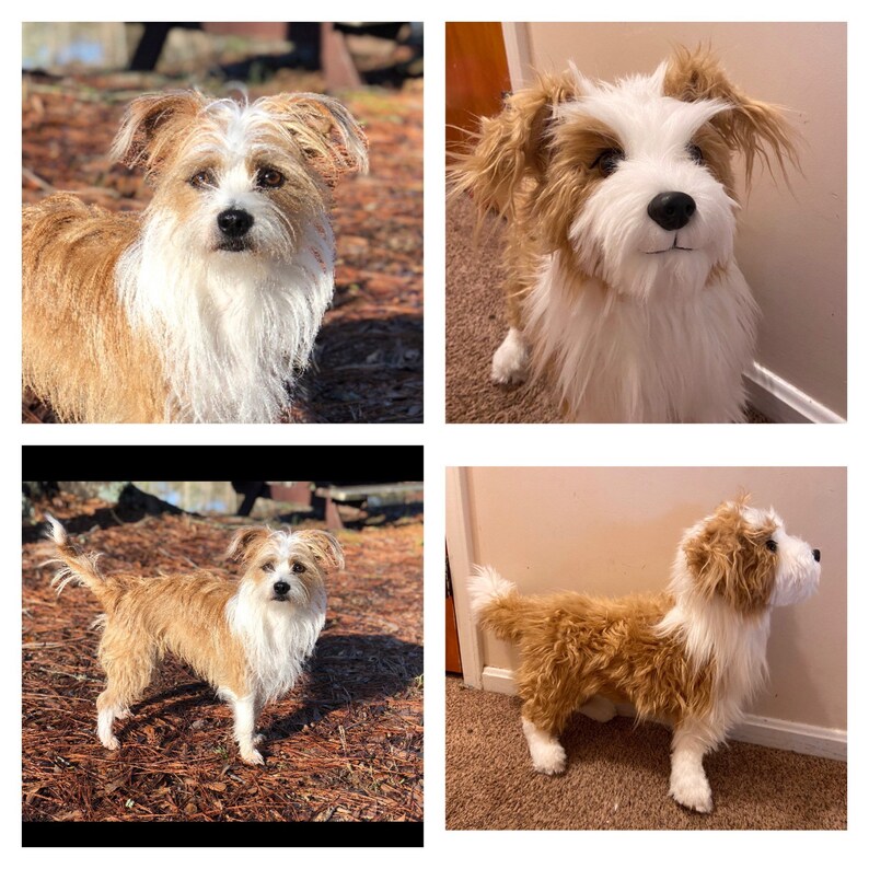 Custom Dog Stuffed Animal Pet Replica Etsy