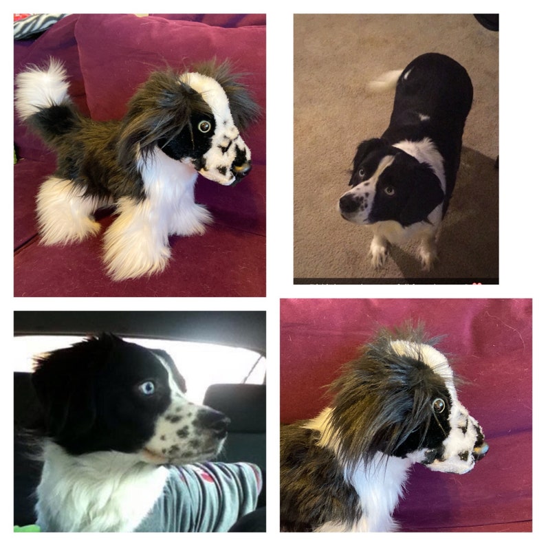 Custom Dog Stuffed Animal Pet Replica Etsy